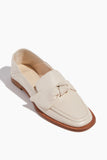 Alexandre Birman Loafers Asymmetric Clarita Loafer in Eggshell Alexandre Birman Asymmetric Clarita Loafer in Eggshell