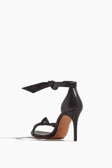 Alexandre Birman Strappy Heels Clarita Beleaf Sandal in Black Alexandre Birman Clarita Beleaf Sandal in Black
