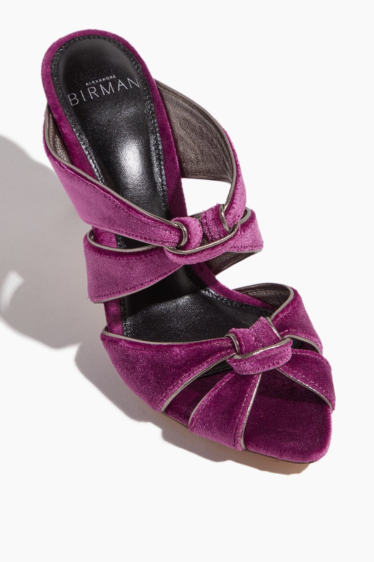 Alexandre Birman Sandals Dominique Sandal in Fig/Grafite Alexandre Birman Dominique Sandal in Fig/Grafite