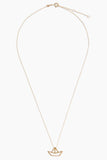 Aliita Necklaces Boat Necklace in Yellow Gold Aliita Boat Necklace in Yellow Gold