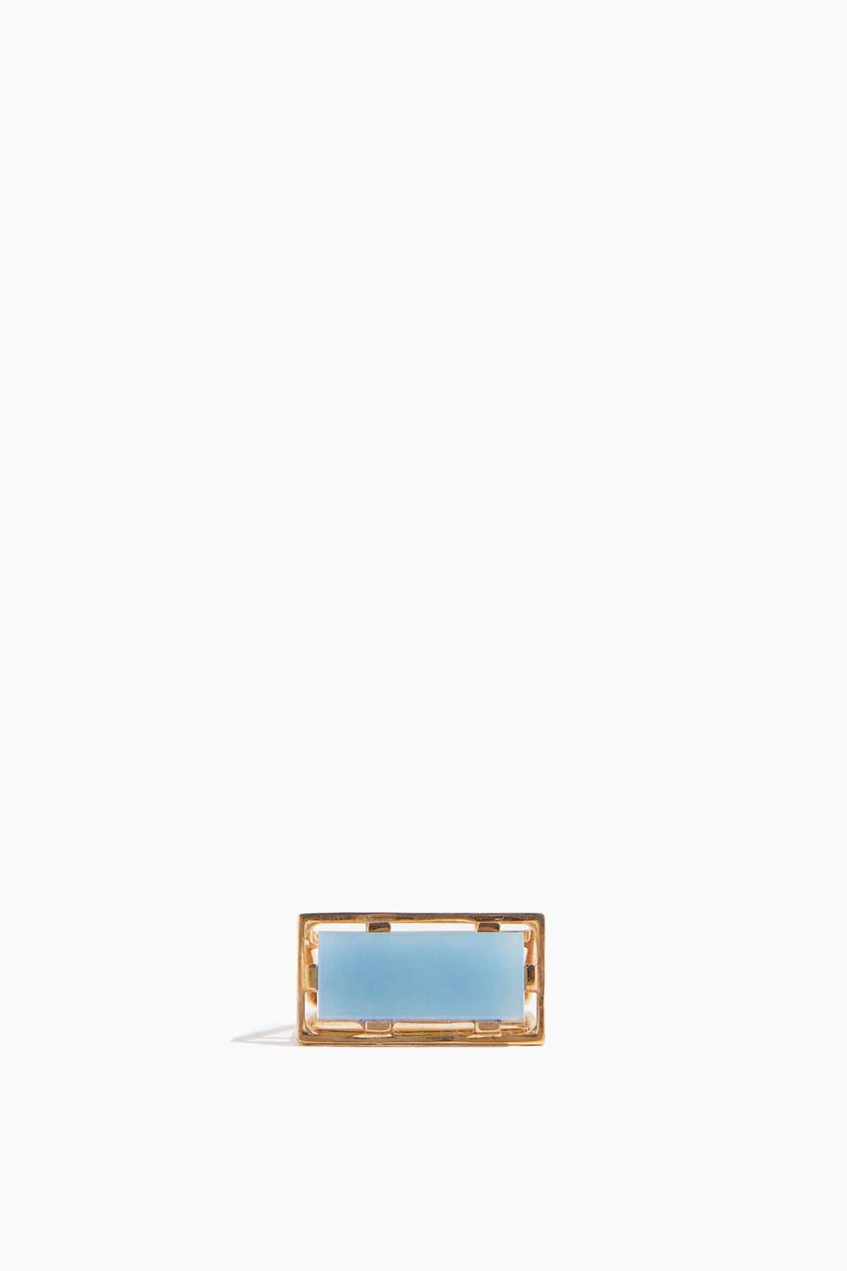 Aliita Rings Diaspro Ring in Blue Jade Aliita Diaspro Ring in Blue Jade