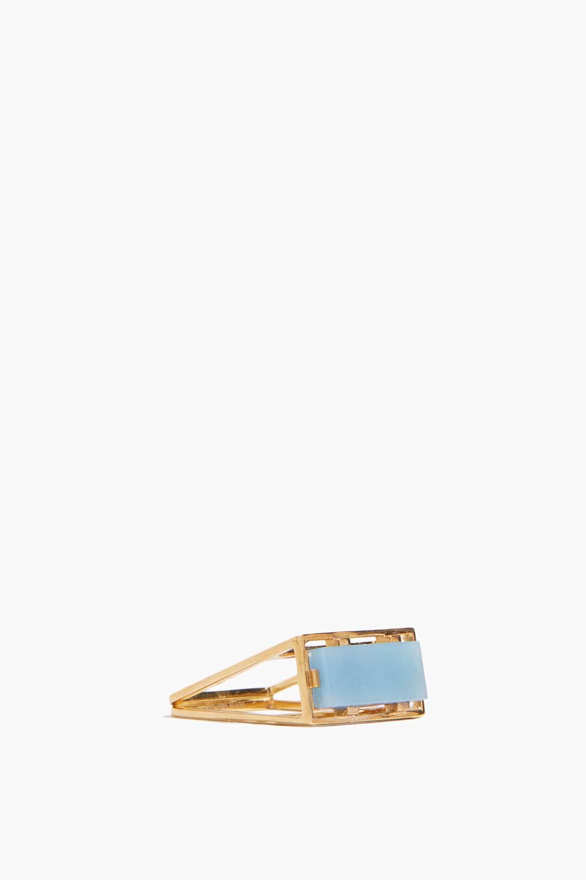 Aliita Rings Diaspro Ring in Blue Jade Aliita Diaspro Ring in Blue Jade