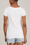 American Vintage Tops Jacksonville Top in Blanc