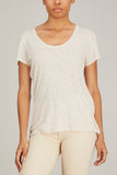 American Vintage Tops Jacksonville Shirt in Creme Chine