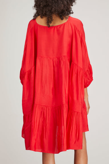 Anaak Dresses Airi Mini Dress in Cherry