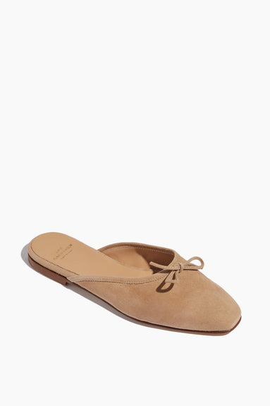 Ann Mashburn Mules Joy Mule in Camel Suede Ann Mashburn Joy Mule in Camel Suede