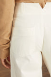 Apiece Apart Pants Meridian Pant in Cream