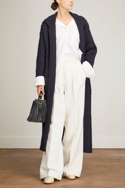 Bond Street Long Cardigan in Navy