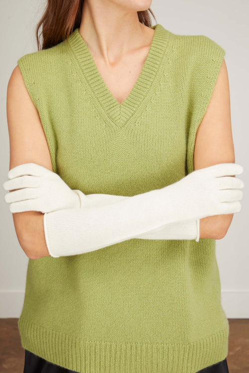 Arch 4 Gloves Snowberry Gloves in Ivory