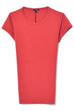 Aspesi Clothing Cotton Jersey Tee in Red