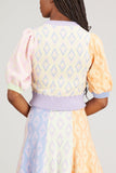 Autumn Adeigbo Tops Aretta Cardigan in Multi Color