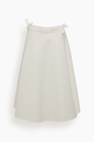 Vaglio Skirt in Winter White