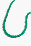 Theodosia Consignment Necklaces Candy Necklace in Kelly Green Carved