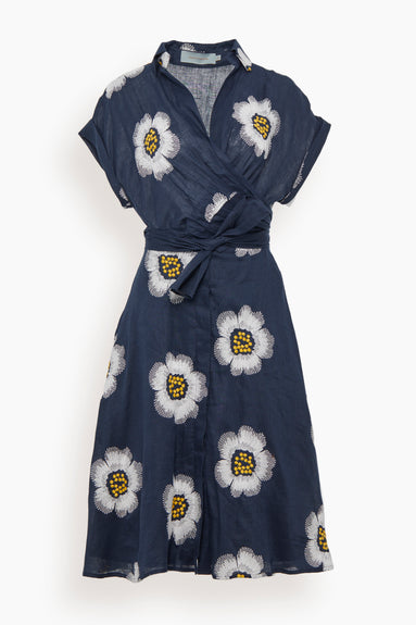 Paloma Dress in Navy
