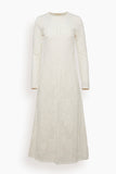 Angelica Dress in Bone