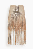 No Pise La Grama Skirts La Constelacion Skirt in Rose Gold