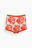 Ciao Lucia Shorts Capri Short in Grapefruit