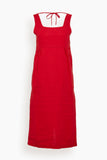 Elmira Dress in Red