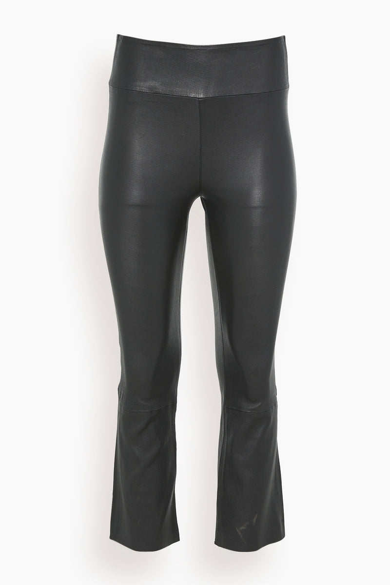 SPRWMN Crop Flare Legging in Black – Hampden Clothing