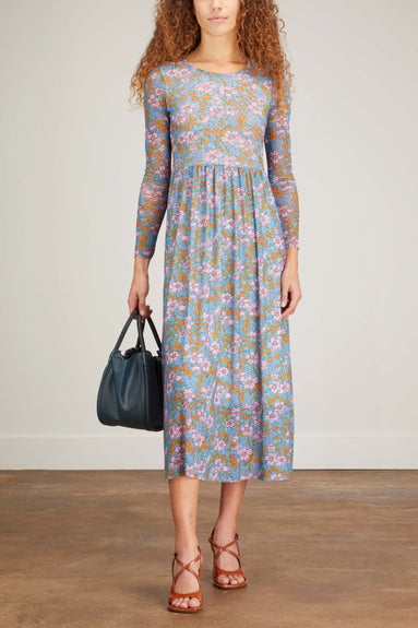 Baum Und Pferdgarten Dresses Junia Dress in Blue Flowerscape