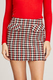 Baum Und Pferdgarten Skirts Shanna Skirt in Red Check Baum Und Pferdgarten Shanna Skirt in Red Check