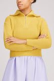 Baum Und Pferdgarten Sweaters Chizu Sweater in Raffia Yellow Baum Und Pferdgarten Chizu Sweater in Raffia Yellow