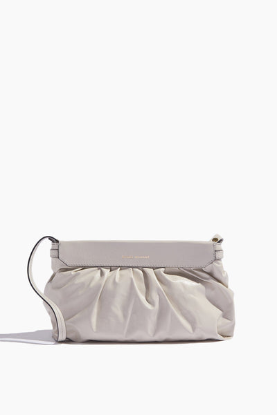 Luzes Clutch Bag in Light Grey