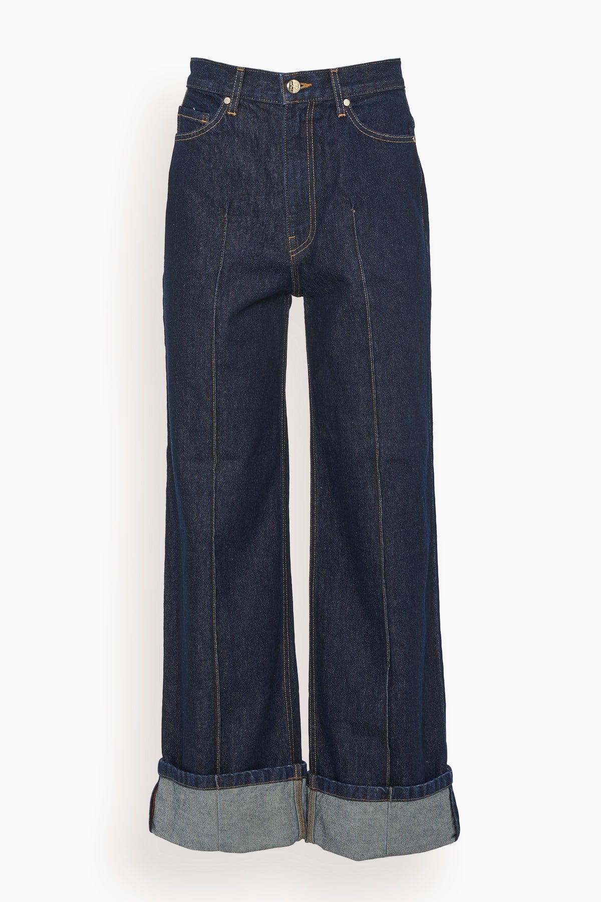 Ulla Johnson Jeans The Genevieve Jean in Tigris Rigid Wash