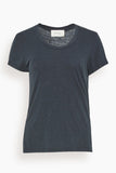 American Vintage Tops Jacksonville Shirt in Navy