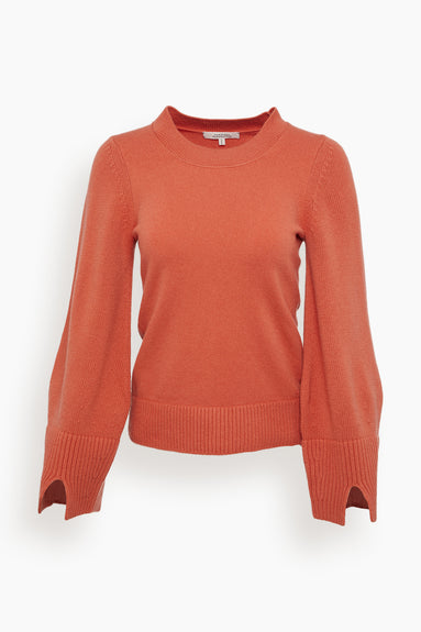 Modern Statements Crewneck Pullover in Coral Pink