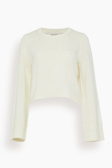 Dorothee Schumacher Sweaters Modern Statements Pullover in Camellia White