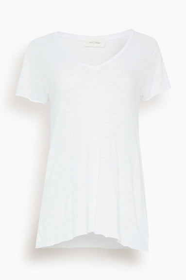 American Vintage Tops Jacksonville Top in Blanc