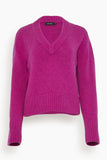 Lisa Yang Sweaters Aletta Sweater in Mulberry
