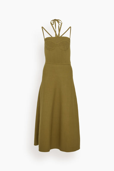 Evie Dress in Olive