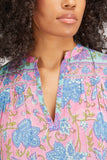 Bell Tops Aubry Top in Teal Multi