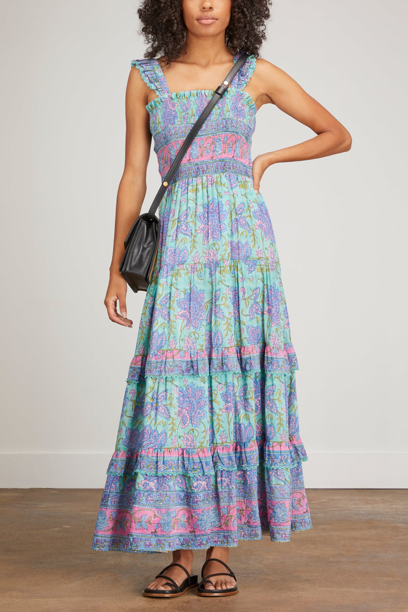 Bell Christine Maxi Dress in Teal Multi – Hampden Clothing