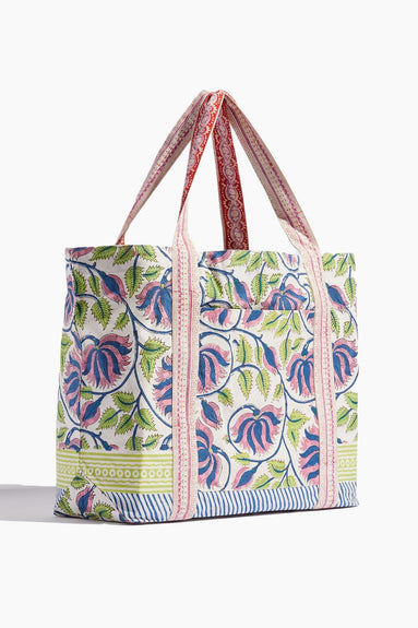 Bell Shoulder Bags Large Beach Bag in Yellow Multi Bell Large Beach Bag in Yellow Multi