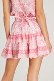 Bell Skirts Rebecca Mini Skirt in Pink Multi