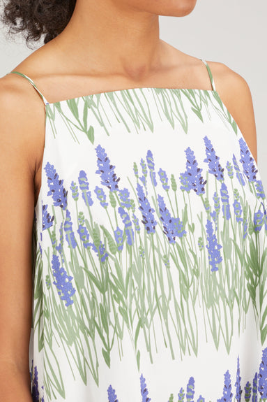 Bernadette Dresses Audrey Short Dress in Lavender White