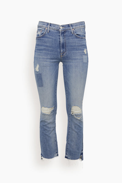 The Insider Crop Step Fray Jean in We Are Castaways