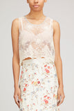 Black Iris Tops Lace Shell in Ivory Black Iris Lace Shell in Ivory