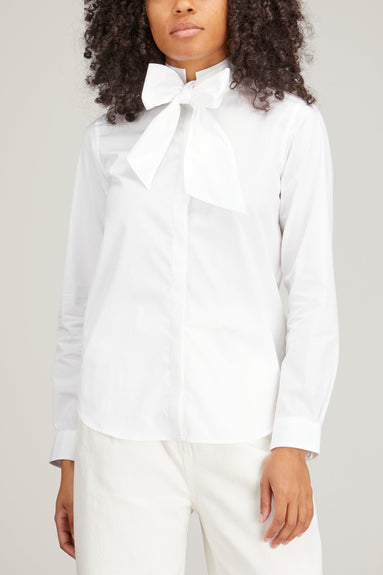Bourrienne Paris Tops Altesse Shirt in White