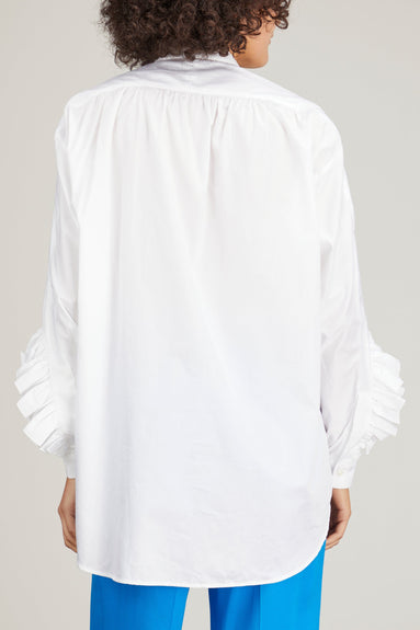 Bourrienne Paris Tops Casanova Shirt in White