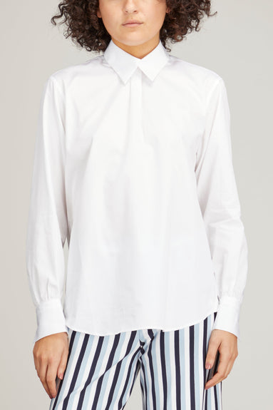 Bourrienne Paris Tops Ecrin Shirt in White
