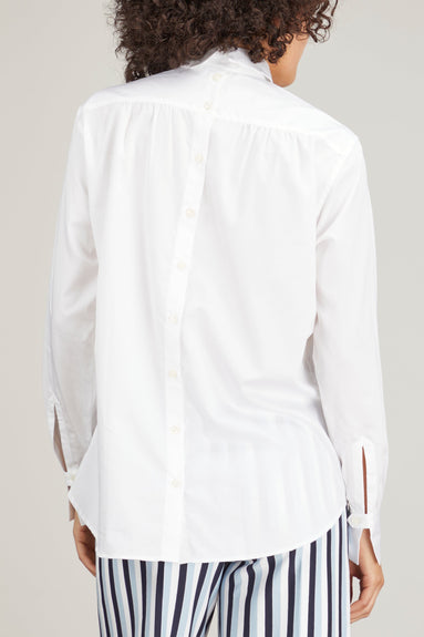 Bourrienne Paris Tops Ecrin Shirt in White