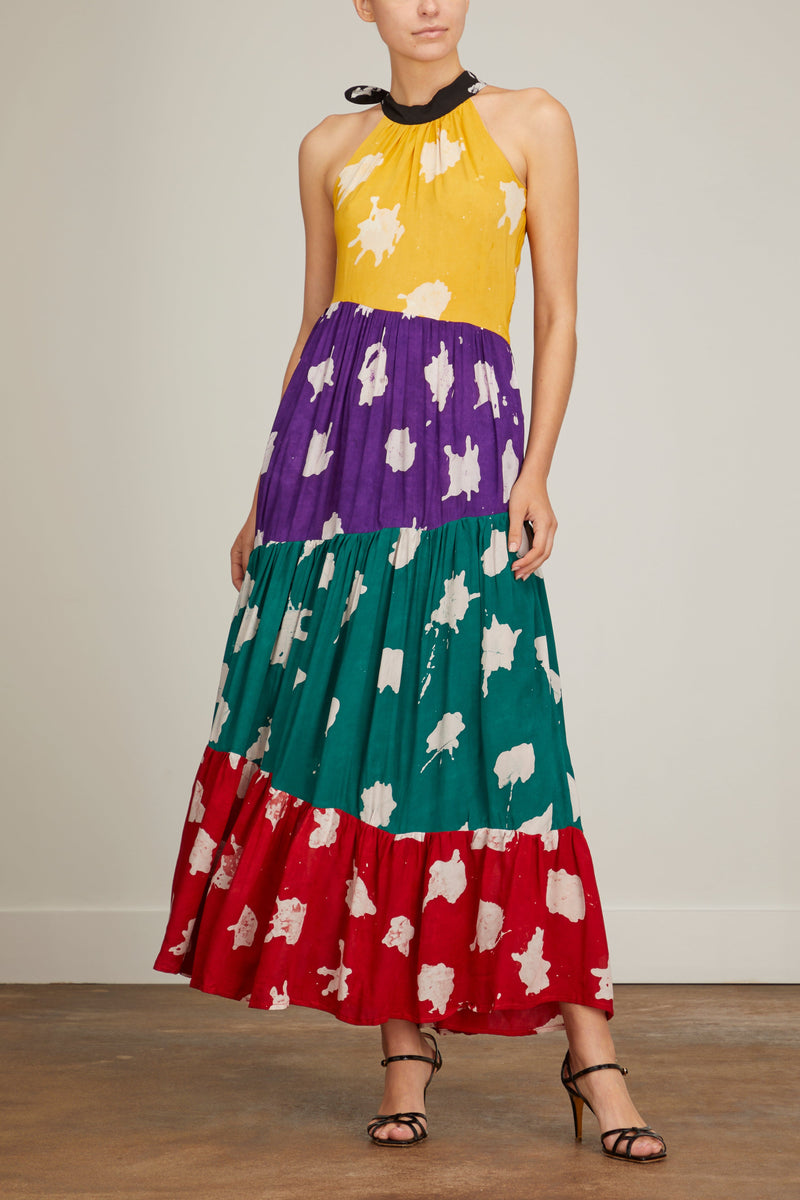 By Anthropologie Tiered Maxi Dress