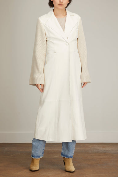 by Malene Birger Coats Inessa Coat in Tinted White by Malene Birger Inessa Coat in Tinted White