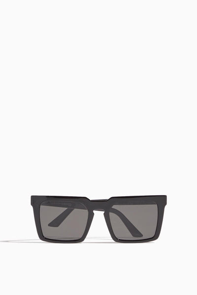 Type 02 Tall Sunglasses in Black/Black