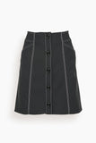 Dorothee Schumacher Skirts Casual Attraction Skirt in Pure Black