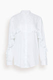 Bourrienne Paris Tops Casanova Shirt in White